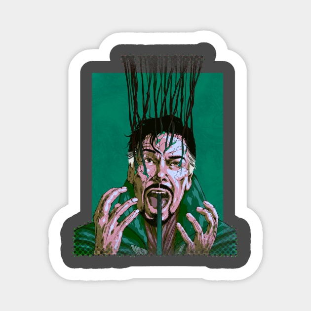 strange madness Sticker by Kotolevskiy